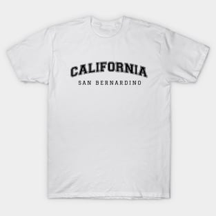 California San Bernardino College Style T-Shirt